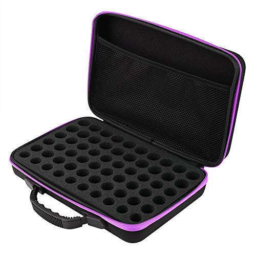 Estuche Aceites Esenciales - Para Transporte De Rígido 60 Botellas Adecuado 5 Ml 15 Ml(púrpura) Estuche Aceites Esenciales - Para Transporte De Rígido 60 Botellas Adecuado 5 Ml 15 Ml(púrpura)