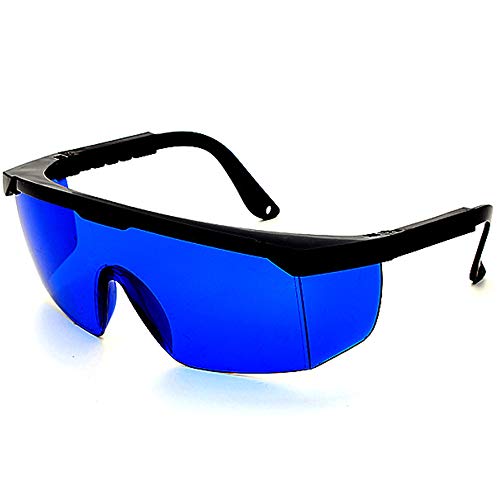 Gafas de protección láser IPL, gafas para equipo de belleza, azul