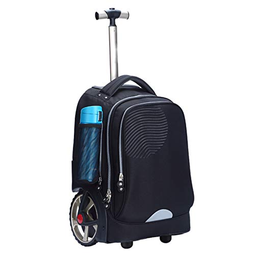 Gran Capacidad Mochilas Escolares Con Ruedas, Impermeable Resistente Al Desgaste Mochila Para Portátil Con Ruedas Con Carro De Aluminio Liso Mochila Con Ruedas Para Portátiles Para Subir Escaleras,B Gran Capacidad Mochilas Escolares Con Ruedas, Impermeable Resistente Al Desgaste Mochila Para Portátil Con Ruedas Con Carro De Aluminio Liso Mochila Con Ruedas Para Portátiles Para Subir Escaleras,B