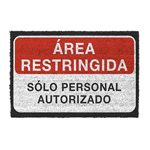 Home Gadgets Felpudo Antideslizante Area Restringida 40x70 cm Home Gadgets Felpudo Antideslizante Area Restringida 40x70 cm