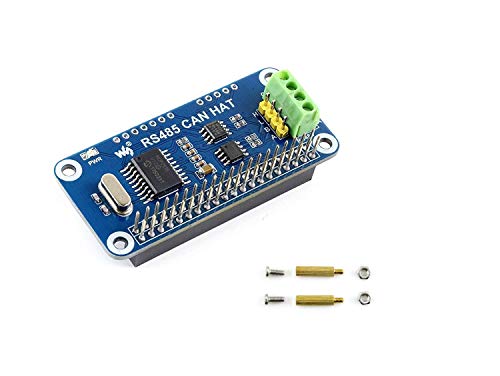 IBest RS485 Can Hat for Raspberry Pi Zero/Zero W/Zero WH/2B/3B/3B+ Allows Stable Long-Distance Communication Onboard Can Controller MCP2515, Transceiver SN65HVD230, Transceiver SP3485