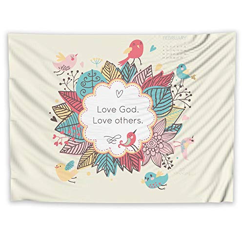 JackGo7 - Tapiz para colgar en la pared, diseño de amor de febrero, para sofá, mesa, cama de playa, para el hogar, dormitorio, decoración de la habitación, regalo (200 x 150 cm) JackGo7 - Tapiz para colgar en la pared, diseño de amor de febrero, para sofá, mesa, cama de playa, para el hogar, dormitorio, decoración de la habitación, regalo (200 x 150 cm)