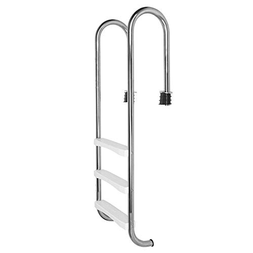 Juicemoo Piscina Escalera de 3 peldaños, Acero Inoxidable 304 de Alta dureza, fácil de Instalar Escalera para Piscina, 3 peldaños Escalera mecánica Escalera de Piscina Pasamanos Piscinas Grandes Juicemoo Piscina Escalera de 3 peldaños, Acero Inoxidable 304 de Alta dureza, fácil de Instalar Escalera para Piscina, 3 peldaños Escalera mecánica Escalera de Piscina Pasamanos Piscinas Grandes