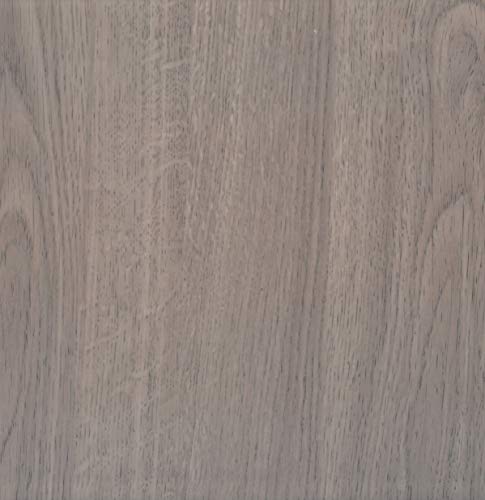 Lámina adhesiva Madera de pino taupe, lámina decorativa, lámina para muebles, lámina autoadhesiva, aspecto madera natural, 45 cm x 3 m, grosor: 0,095 mm, Venilia 53156