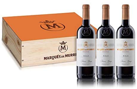 Marqués de Murrieta Reserva 2016. Caja Madera 3 botellas 0,75L