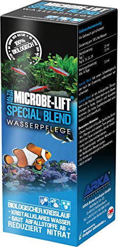 Microbe-Lift Mezcla especial para acuarios domésticos, 16 onzas (el embalaje puede variar).