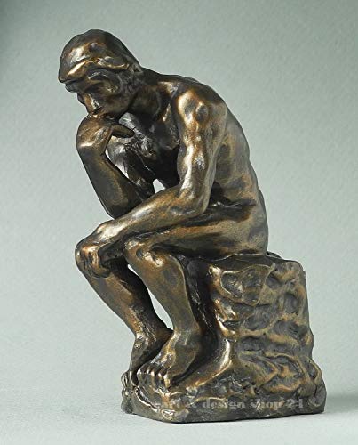 Mini Escultura de la serie Pocket Art - El Pensador - Replica de Auguste Rodin - #pa01