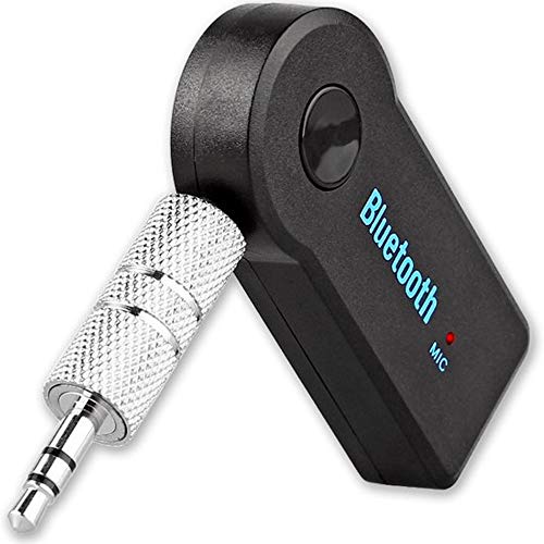 MMOBIEL Receptor Bluetooth 3.0 de Audio Música para Coche y Casa. Kit Manios Libres Coche Adaptador con Audio 3.5 AUX IN