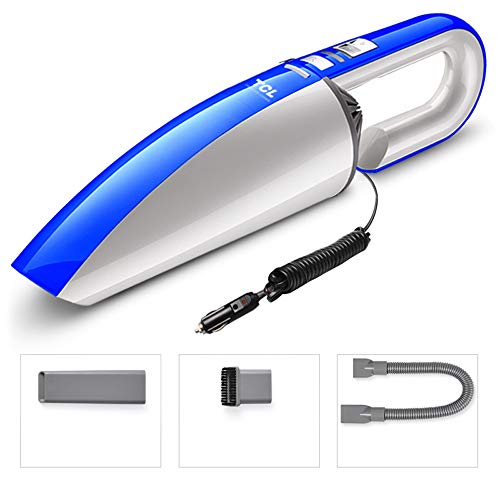 Modenny Aspirador portátil Potente del Coche de la succión Uso Dual y húmedo del Encendedor de Cigarrillos automático Filtro Manual de la Cuerda Aspirador automático (Color : Blue) Modenny Aspirador portátil Potente del Coche de la succión Uso Dual y húmedo del Encendedor de Cigarrillos automático Filtro Manual de la Cuerda Aspirador automático (Color : Blue)