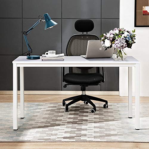 Need Escritorios 120x60cm Mesa de Ordenador Escritorio de Oficina Mesa de Estudio Puesto de Trabajo Mesa de Despacho, Blanco Need Escritorios 120x60cm Mesa de Ordenador Escritorio de Oficina Mesa de Estudio Puesto de Trabajo Mesa de Despacho, Blanco