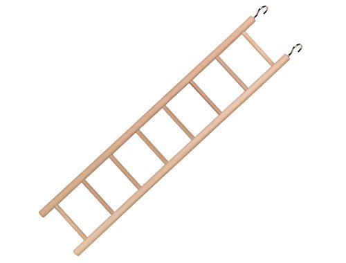 Nobby Escalera de Madera de 8 peldaños, 34 x 7 cm.