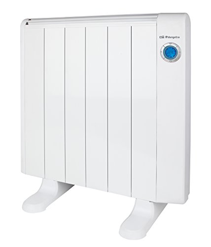 Orbegozo 16189 emisor térmico sin Aceite 6 Elementos 1000W, 1000 W, Blanco