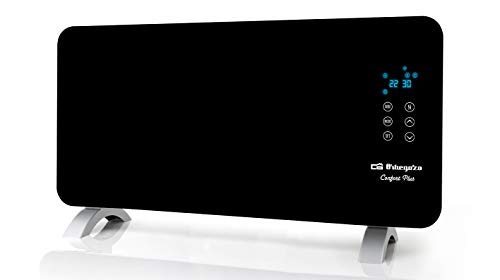 Orbegozo REH 1560 - Panel radiante digital, 1500 W, pantalla digital LED, programable, silencioso, protección IP 24