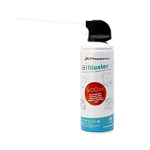 Phoenix Technologies - Limpiador Spray de aire a presión para la limpieza en seco, 400 Ml (400)