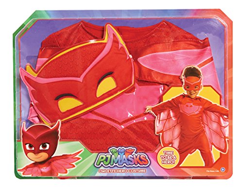 PJ Masks Disfraces, color rojo, 4-6 años (Bandai 24602)