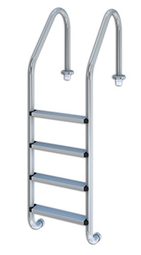 Productos QP 509084 - Escalera estándar 4 peldaños aisi 304