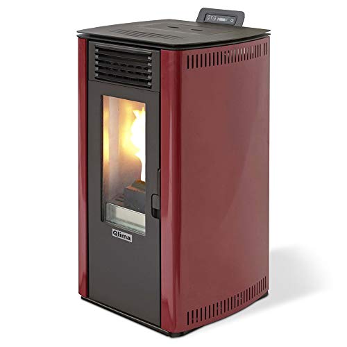 Qlima estufa de pellets 8.4kw 200mc Calefacción casa Burdeos eurostove 74 debidas