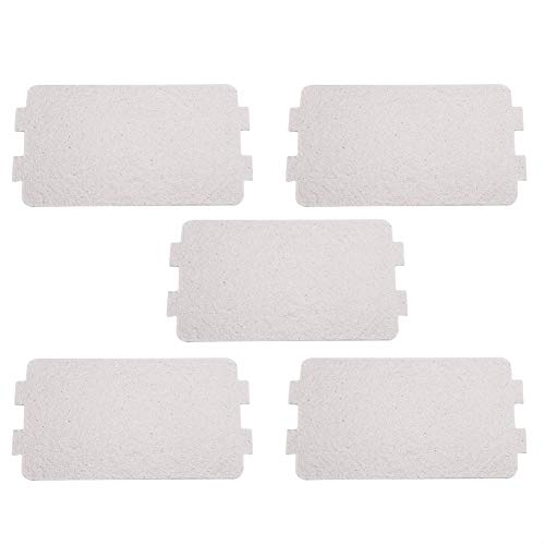 Raguso 5 uds Placa de Mica para Horno microondas Mica Hoja de Mica Duradera y respetuosa con el Medio Ambiente para Horno microondas para el hogar en 4,6 x 2,5 Pulgadas Raguso 5 uds Placa de Mica para Horno microondas Mica Hoja de Mica Duradera y respetuosa con el Medio Ambiente para Horno microondas para el hogar en 4,6 x 2,5 Pulgadas