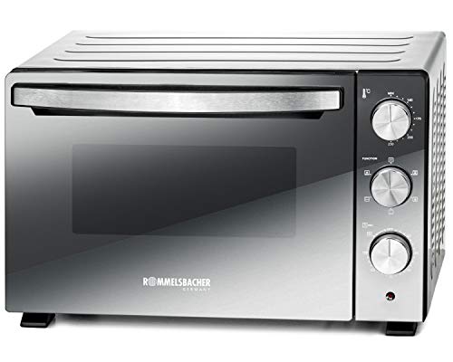 Rommelsbacher BGS 1500 Horno y Parrilla, Acero Inoxidable