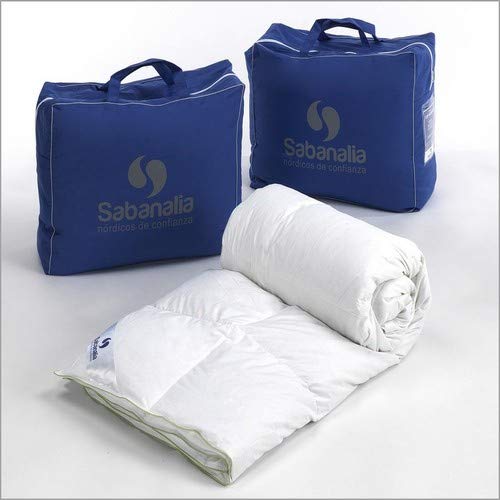 SABANALIA - Edredón Nórdico Plumón Top Nordik (Disponible en Varios tamaños) - Cama 105-180 x 220 SABANALIA - Edredón Nórdico Plumón Top Nordik (Disponible en Varios tamaños) - Cama 105-180 x 220