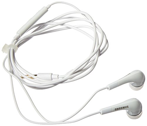 Samsung EHS-64 - Auriculares in-ear (con micrófono, control remoto integrado), blanco