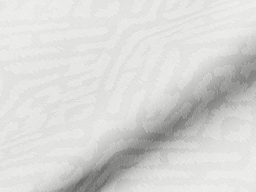 Saum & Viebahn GmbH & Co. KG - Tela para cortinas, diseño abstracto de Livorno en color blanco, tela de alta calidad como por metro para cortinas, estores, semitransparente Saum & Viebahn GmbH & Co. KG - Tela para cortinas, diseño abstracto de Livorno en color blanco, tela de alta calidad como por metro para cortinas, estores, semitransparente