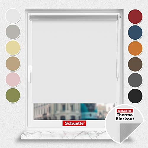 Schuette® Estor opaco sin taladrar/con agujeros 2 en 1 ● Colección del estor térmico: Snowflake (blanco) ● 50 x 230 cm (ancho x alto) ● Suprafix Klemmfix 2.0 ● Montaje en 60 segundos con vídeo. Schuette® Estor opaco sin taladrar/con agujeros 2 en 1 ● Colección del estor térmico: Snowflake (blanco) ● 50 x 230 cm (ancho x alto) ● Suprafix Klemmfix 2.0 ● Montaje en 60 segundos con vídeo.