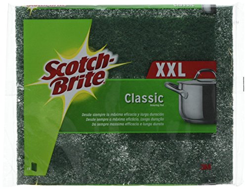 Scotch-Brite Estropajo Clásico XXL,Verde, 25x21x16 cm