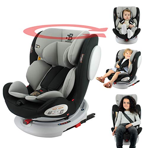 Silla de auto isofix SEATY 360° grupo 0+/1/2/3 (0-36kg), evolutiva y de gran confort - Safety Baby Silla de auto isofix SEATY 360° grupo 0+/1/2/3 (0-36kg), evolutiva y de gran confort - Safety Baby
