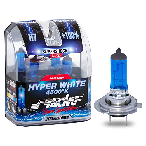Simoni Racing HW/H7 Kit 2 Lámparas Hyper White, enchufe H7