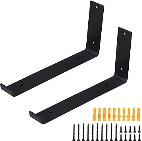 Soportes para Estante, 2 Piezas Soporte de Metal del Hierro Escuadras para Estanterias Colgantes Bricolaje para Baldas Flotantes Muebles Gabinete Estanterías Cocina Soportes para Estante, 2 Piezas Soporte de Metal del Hierro Escuadras para Estanterias Colgantes Bricolaje para Baldas Flotantes Muebles Gabinete Estanterías Cocina