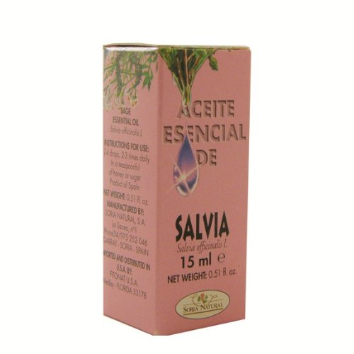 Soria Natural Esencia Salvia Ácidos Grasos Esenciales - 15 ml