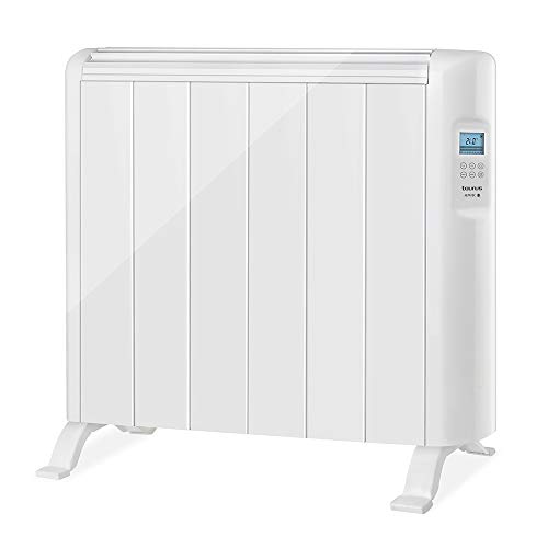 Taurus Vilna P 1200W - Emisor Térmico Digital, Tecnología Seca, sin Fluidos, 6 elementos, programación diaria-semanal, 3 modos, temperatura ajustable, incluye patas y soporte pared, 1200W, multicolor Taurus Vilna P 1200W - Emisor Térmico Digital, Tecnología Seca, sin Fluidos, 6 elementos, programación diaria-semanal, 3 modos, temperatura ajustable, incluye patas y soporte pared, 1200W, multicolor