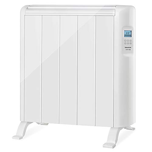 Taurus Vilna P 900W - Emisor Térmico Digital, Tecnología Seca, sin Fluidos, 5 elementos, programación diaria-semanal, 3 modos, temperatura ajustable, incluye patas y soporte pared, 900W, multicolor Taurus Vilna P 900W - Emisor Térmico Digital, Tecnología Seca, sin Fluidos, 5 elementos, programación diaria-semanal, 3 modos, temperatura ajustable, incluye patas y soporte pared, 900W, multicolor