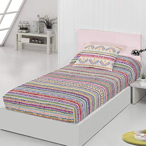 Tejidos Jvr - Edredón Ajustable Chelsea - Cama 90 Cm Tejidos Jvr - Edredón Ajustable Chelsea - Cama 90 Cm