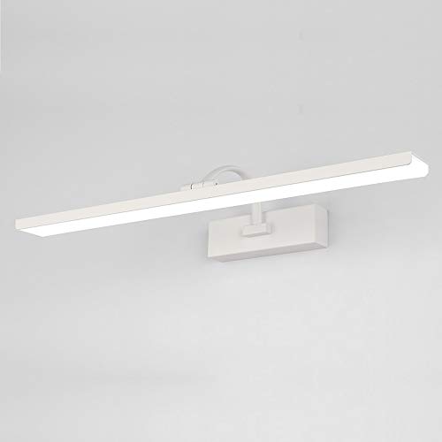 TIAN PAN 16W/41cm Lámpara LED de pared, Lámpara de espejo, Aplique de Baño,AC85-265V,a Prueba de Agua IP44,Luz Blanca Neutra 4000K [Clase energética A++ ] (Color: Blanco)