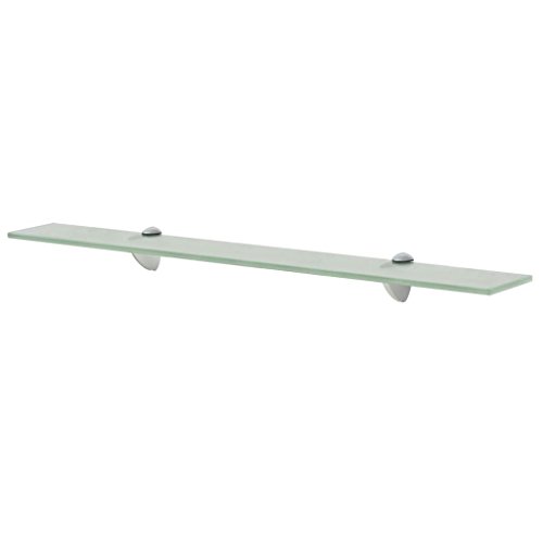 Tidyard Estante Flotante de Cristal Elegante y Práctico para Sala de Estar Dormitorio Baño 70x20 cm 8 mm Tidyard Estante Flotante de Cristal Elegante y Práctico para Sala de Estar Dormitorio Baño 70x20 cm 8 mm