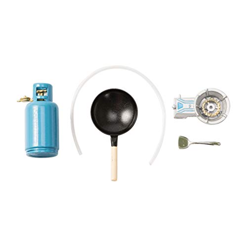 TOYANDONA 1: 12 Utensilios de Cocina en Miniatura Utensilios de Cocina Metálicos para Casa de Muñecas Estufa a Gas Pala Modelo Accesorios de Cocina de Juguete para Niños TOYANDONA 1: 12 Utensilios de Cocina en Miniatura Utensilios de Cocina Metálicos para Casa de Muñecas Estufa a Gas Pala Modelo Accesorios de Cocina de Juguete para Niños