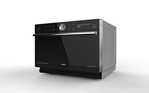 Whirlpool MWP 3391 SB Encimera - Microondas (Encimera, Microondas combinado, 33 L, 1000 W, Giratorio, Tocar, Negro, Plata)