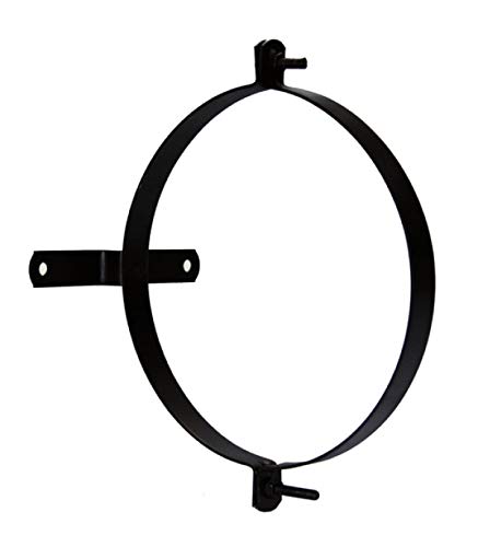 Wolfpack 22010040 Abrazadera Para Tubo Estufa Vitrificada Con Soporte 150 mm. (2 Piezas) Wolfpack 22010040 Abrazadera Para Tubo Estufa Vitrificada Con Soporte 150 mm. (2 Piezas)