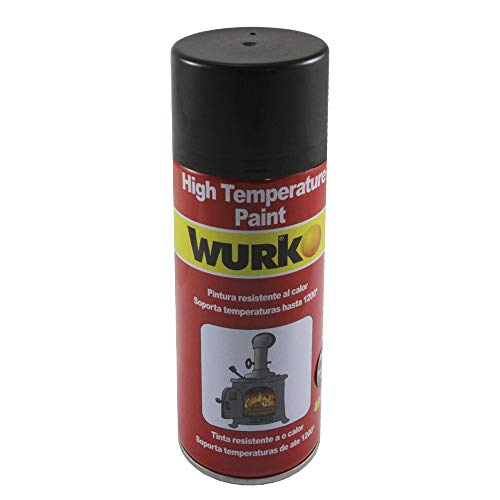 Wurko - Spray Protector Anticalórico Negro, Bote 400 ml