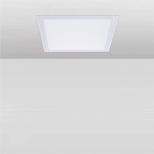 Yafido 24W LED Panel Cuadrado 30x30cm Downlight LED Techo Superficie 2050 Lumen 4000K Blanco Neutral ideal para salón, cocina, baño, dormitorio, oficina