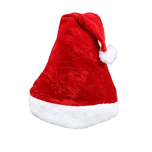 ZHongWei - Corona de Navidad Sombrero de la Navidad, decoración, Enviar a Amigos y Familiares, 6 Paquetes Arboles de Navidad