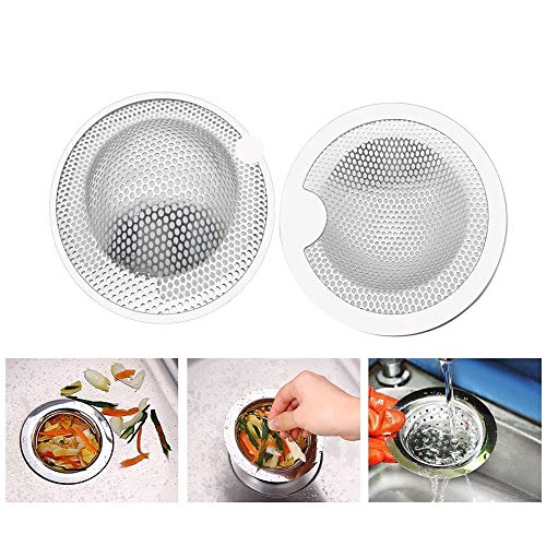 2 Piezas Filtro Fregadero,Filtro de Acero Inoxidable,Filtro de Drenaje,Filtro de Cocina,Filtro Tamiz,Filtro de Acero Inoxidable Filtro de Fregadero Para Fregadero Para Ducha, Baño o Cocina(10.1 cm)L 2 Piezas Filtro Fregadero,Filtro de Acero Inoxidable,Filtro de Drenaje,Filtro de Cocina,Filtro Tamiz,Filtro de Acero Inoxidable Filtro de Fregadero Para Fregadero Para Ducha, Baño o Cocina(10.1 cm)L