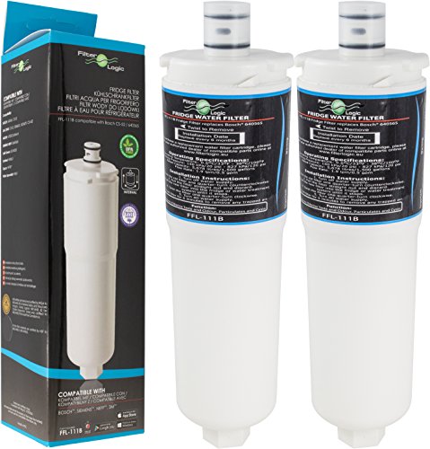 2x FilterLogic FFL-111B Filtro de agua para frigorífico - compatible para Balay / Bosch / Siemens / Neff 3M CS-52, CS52 - CS-51, CS51 - 5586605 , 5553629 - 640565 , 00640565