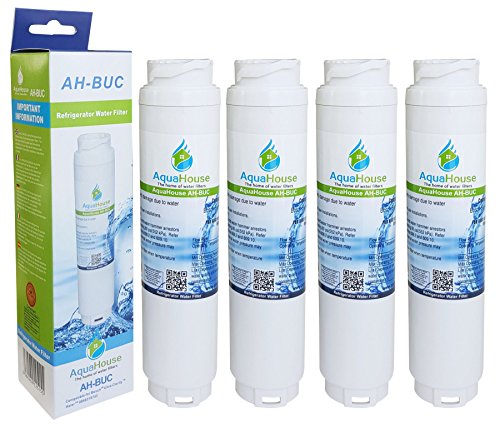 4x AquaHouse filtro de agua compatibles para Bosch Ultra Claridad 644845, Neff, Siemens, Miele, Gaggenau WF299 Frigorífico