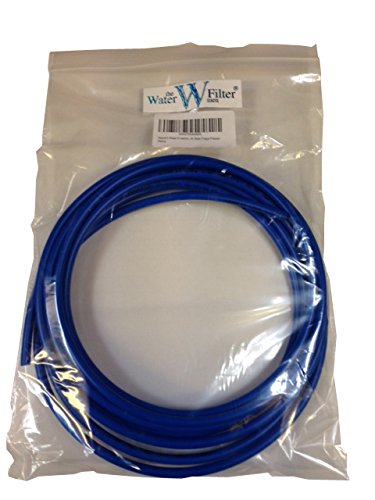 5 metres of 1/4 Tubing LLDPE Blue for RO Water Filter System & American Style Fridge Freezer by The Water Filter Men