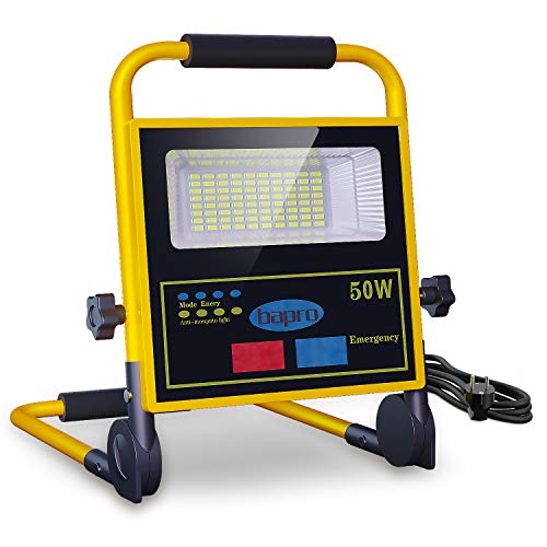 50W luces de trabajo LED portátiles, Luz de Trabajo LED Recargable IP65 Impermeable, Luz de Inundación Portátil con Panel Solar de para reparación de automóviles, camping, pesca el lugar de trabajo 50W luces de trabajo LED portátiles, Luz de Trabajo LED Recargable IP65 Impermeable, Luz de Inundación Portátil con Panel Solar de para reparación de automóviles, camping, pesca el lugar de trabajo