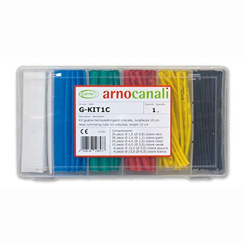 Arnocanali - Kit de tubos termorretráctiles (100 unidades)