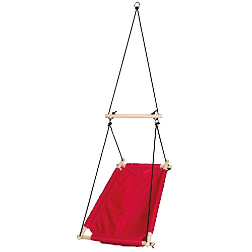 Asiento colgador en loneta rojo, columpio hamaca y asiento para bebes y niños, utilizable desde el nacimiento hasta los 6 años o 30kg Asiento colgador en loneta rojo, columpio hamaca y asiento para bebes y niños, utilizable desde el nacimiento hasta los 6 años o 30kg